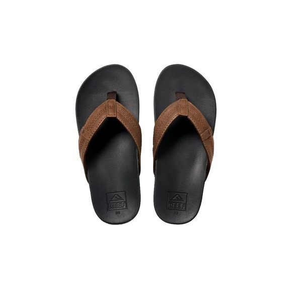 REEF Kids Cushion Phantom Flip Flops Black Brown 13 - Picture 1 of 1